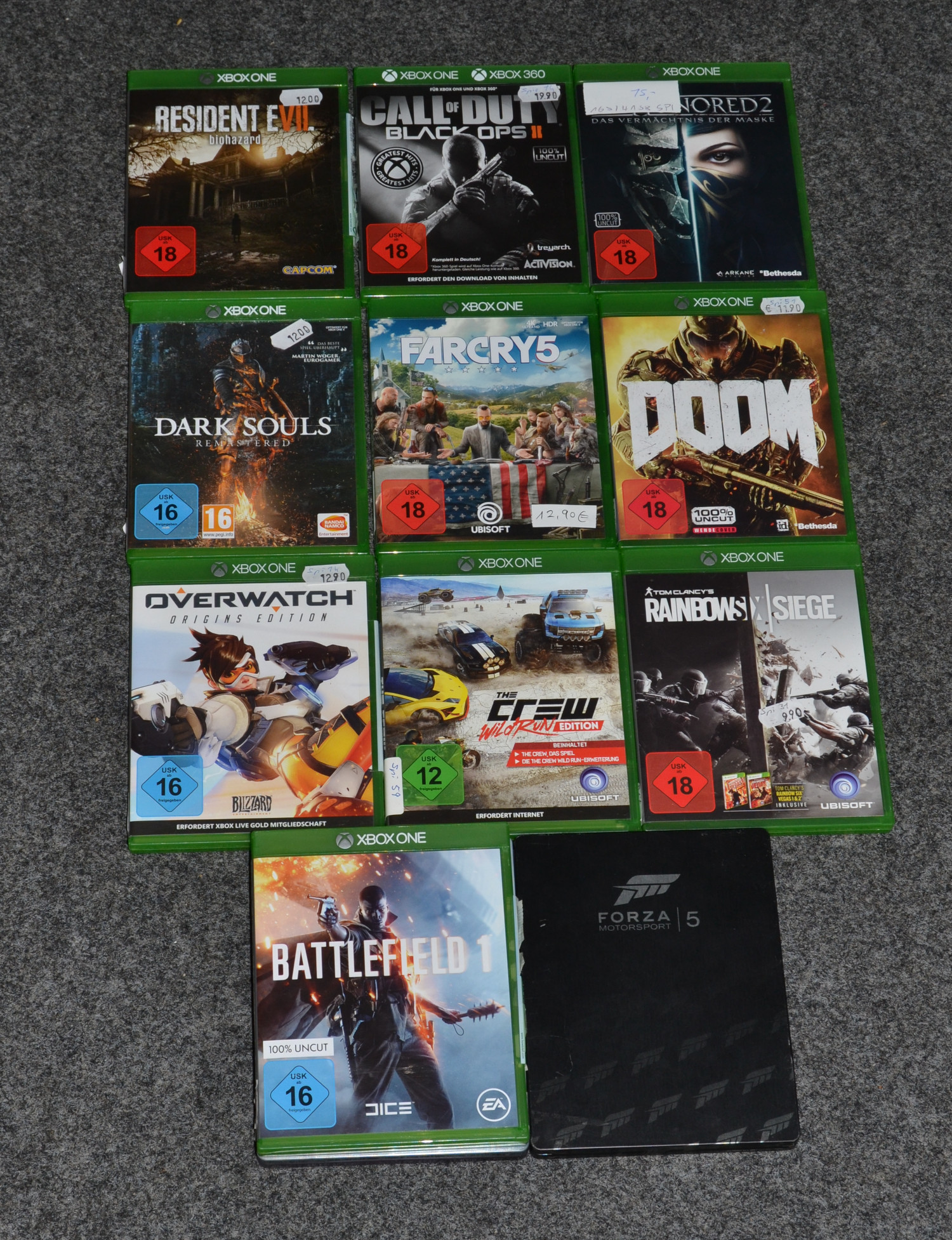 Xbox One Spiele 3